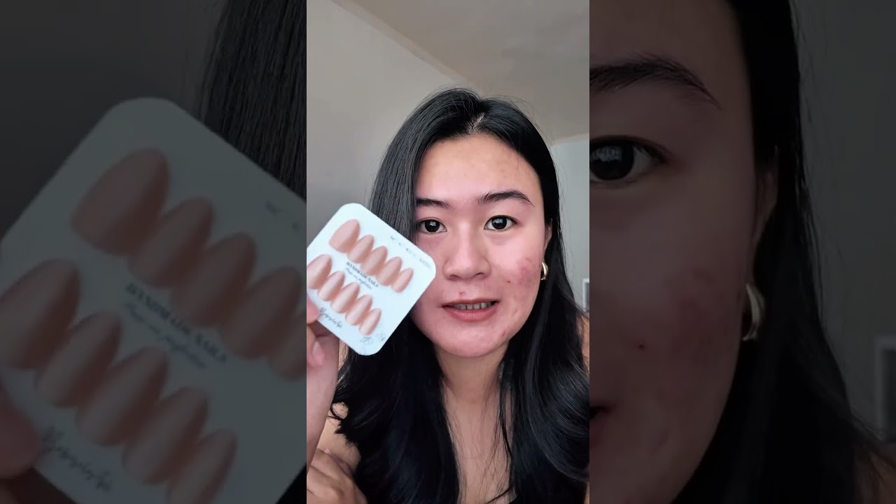 Part 9 | Nude Press-On Nails Try-On 💅 | TikTok Shop Finds You’ll Love 🤍