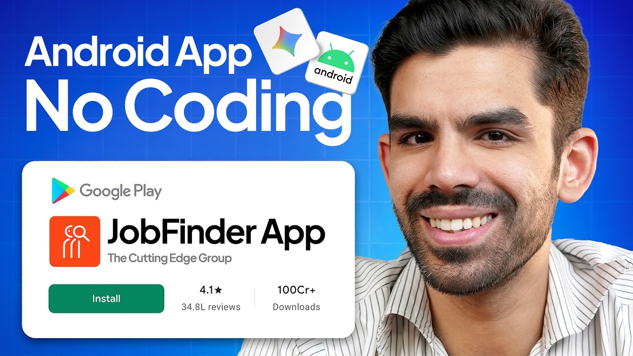 The Easiest Way to Build Android Apps (Beginner's Tutorial)