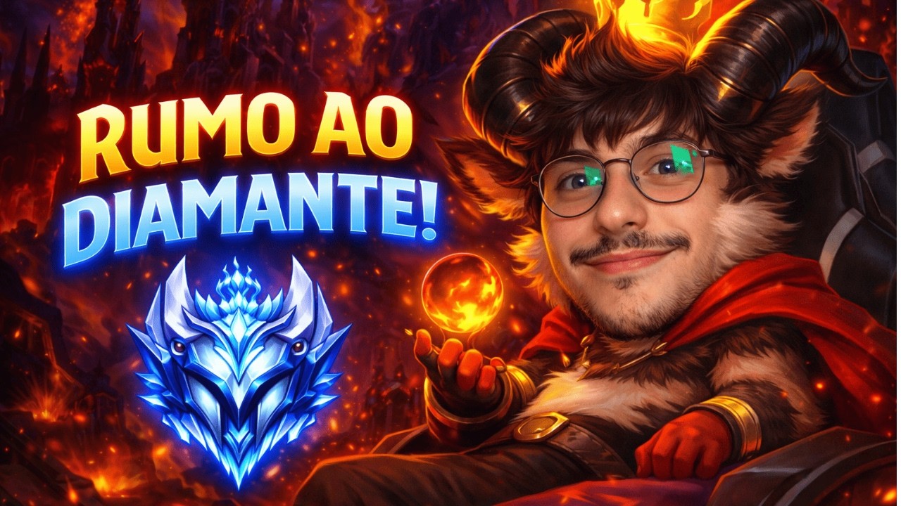 🔴 AO VIVO | LEAGUE OF LEGENDS RANQUEADA – SUBINDO ELO!