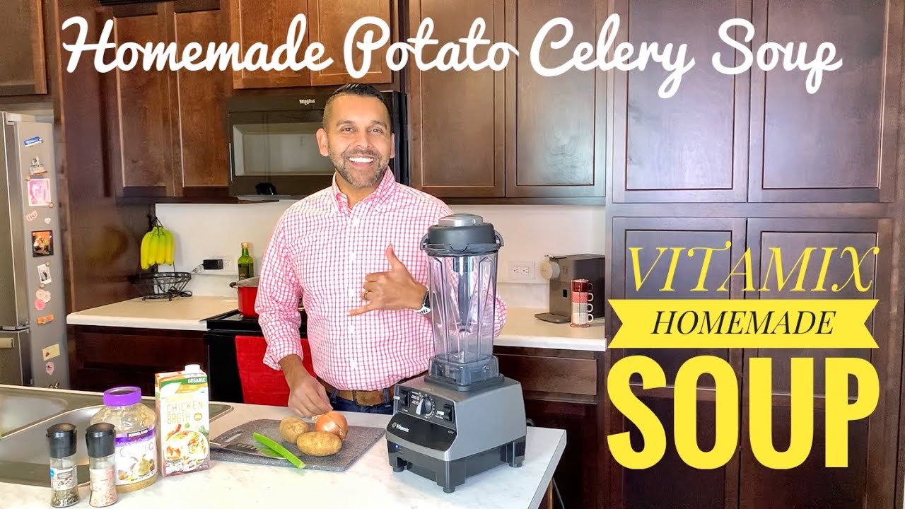 Vitamix Homemade Potato Soup | Family Friendly and Easy Recipe