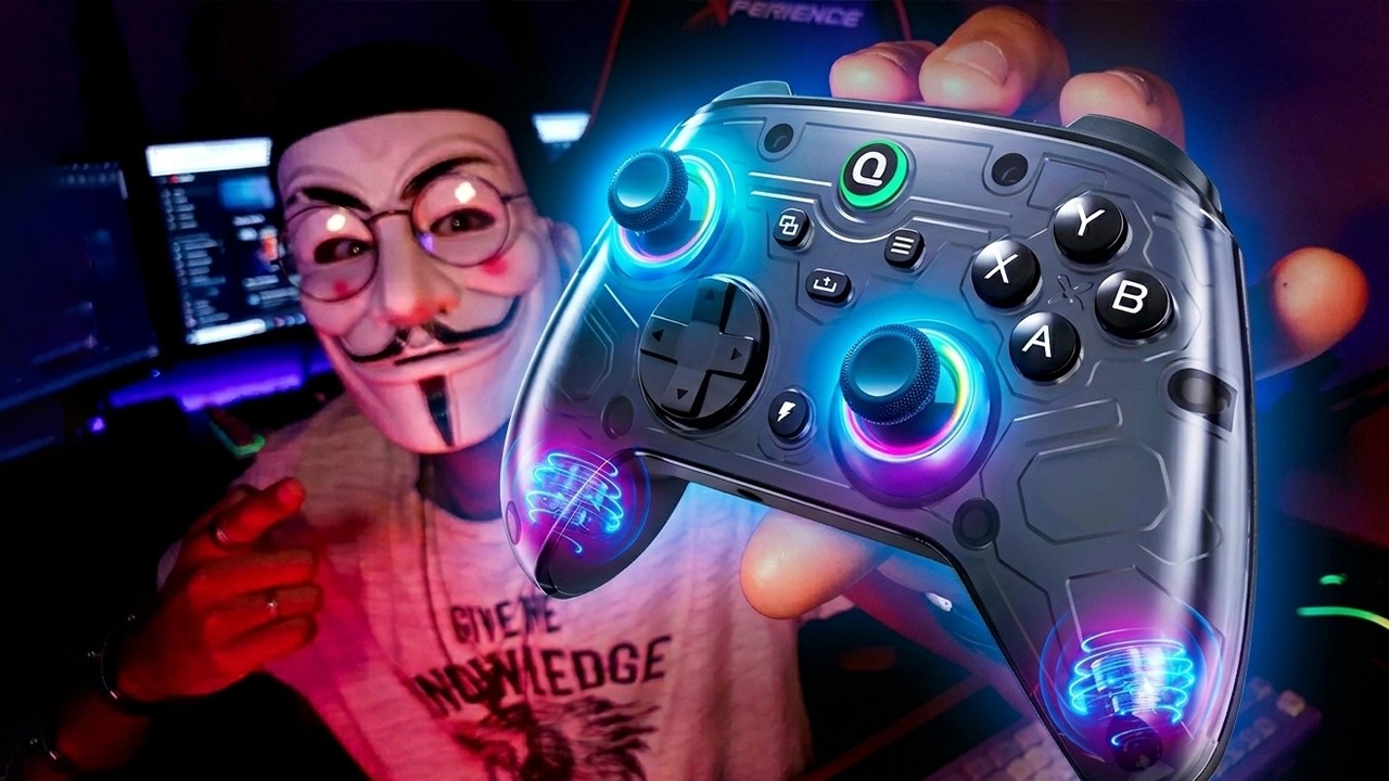 O melhor CONTROLE SEM FIO para PC e XBOX! - QRD FERROX M5