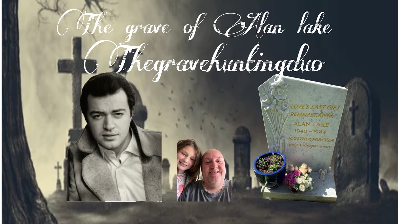 The grave of actor Alan lake