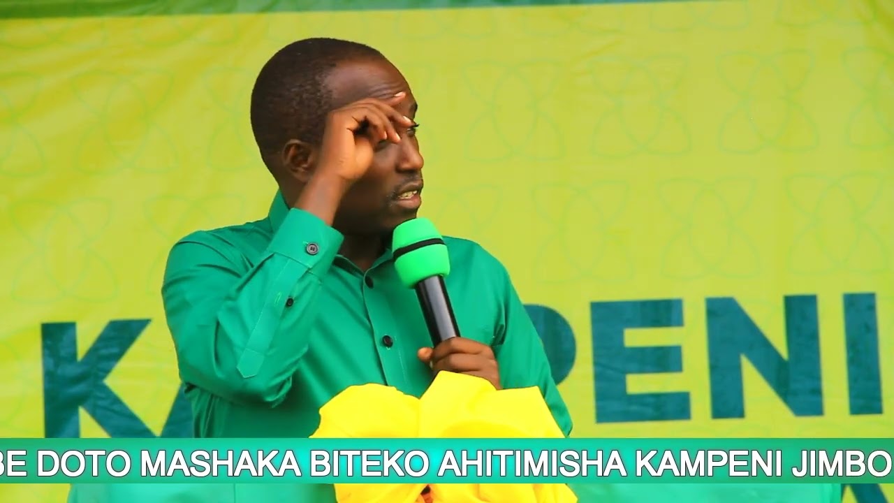 NAIBU WAZIRI MKUU DOTO MASHAKA BITEKO AHITIMISHA KAMPENI JIMBO LA CHATO KUSINI.