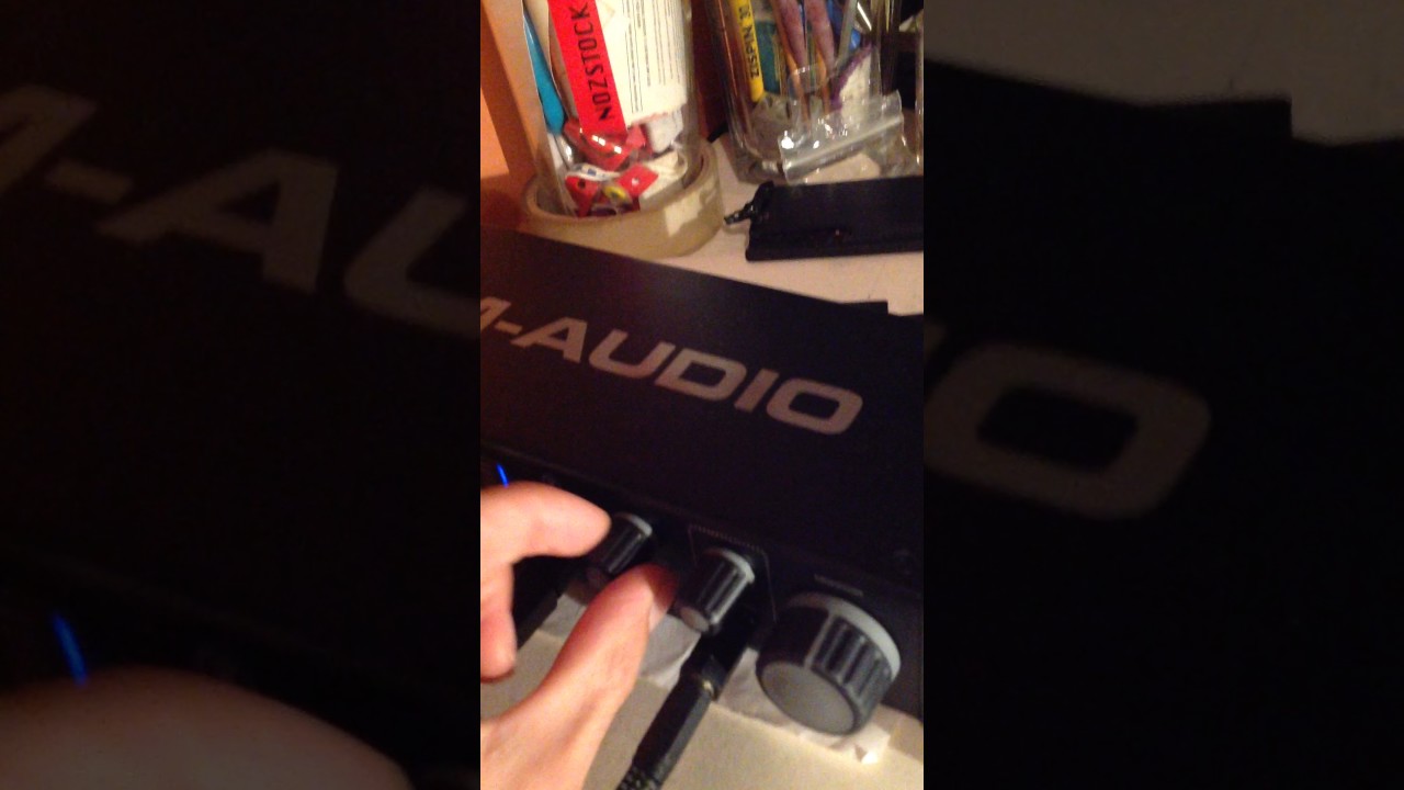 M Track plus MKII no audible playback in headphones after recording