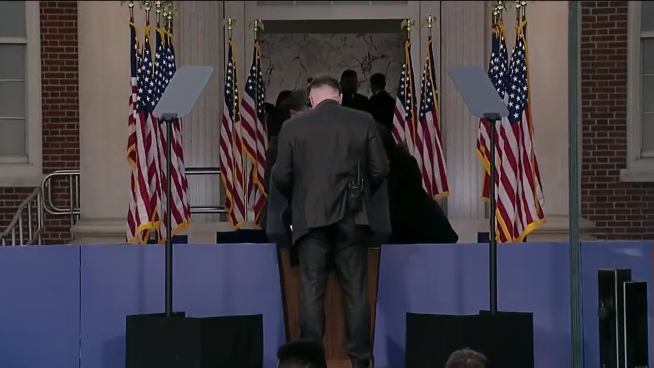 Kamala Harris concession speech from Howard University in Washington D.C.