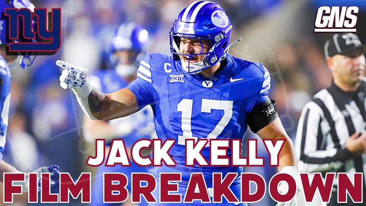 Giants LB Jack Kelly Film Breakdown (BYU)
