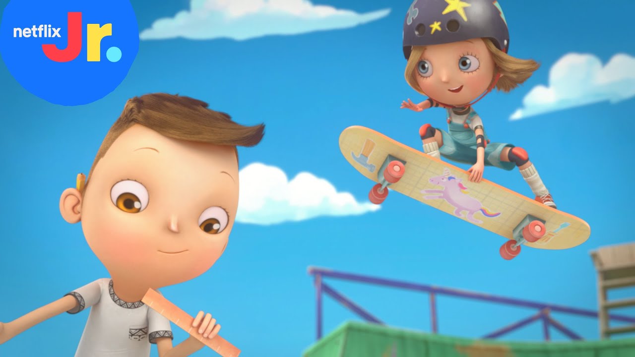 Iggy's Righteous Skatepark 🛹 Ada Twist, Scientist | Netflix Jr