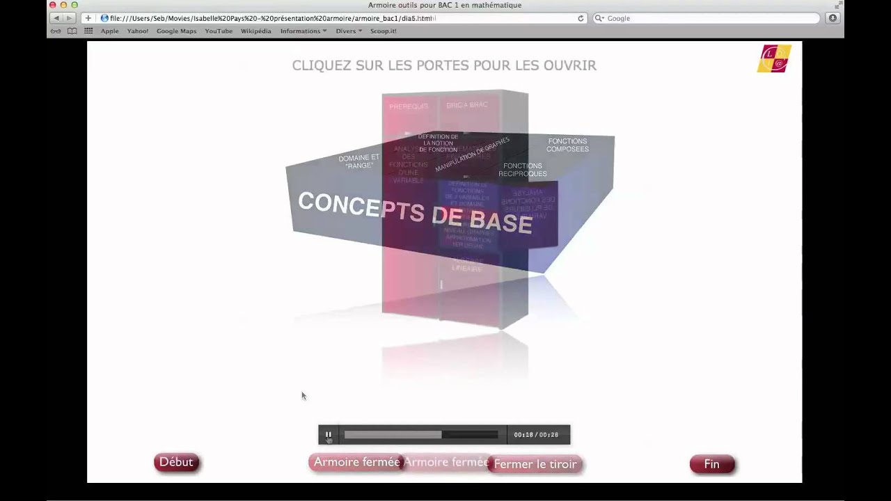 Présentation des outils mathématiques de 1er BAC en Sciences économiques et de gestion