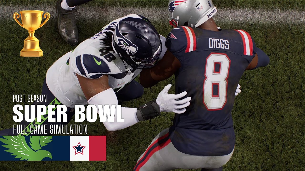 Seahawks vs. Patriots | 2025 Season Super Bowl | Madden NFL 26 Simulation