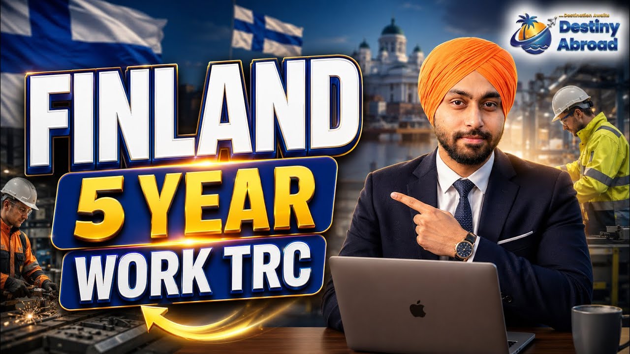 5 year TRC FINLAND WORK PERMIT VISA PROGRAM 2026