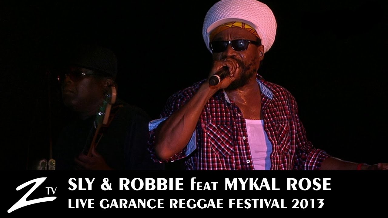 Sly & Robbie feat Mykal Rose - Garance Reggae Festival 2013 - LIVE