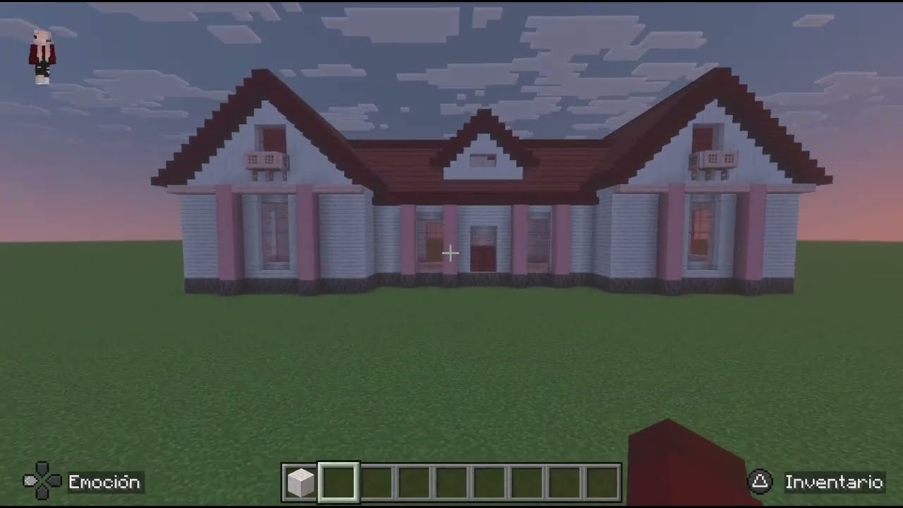 Minecraft Casa Sencilla de colores de San Valentín parte 5