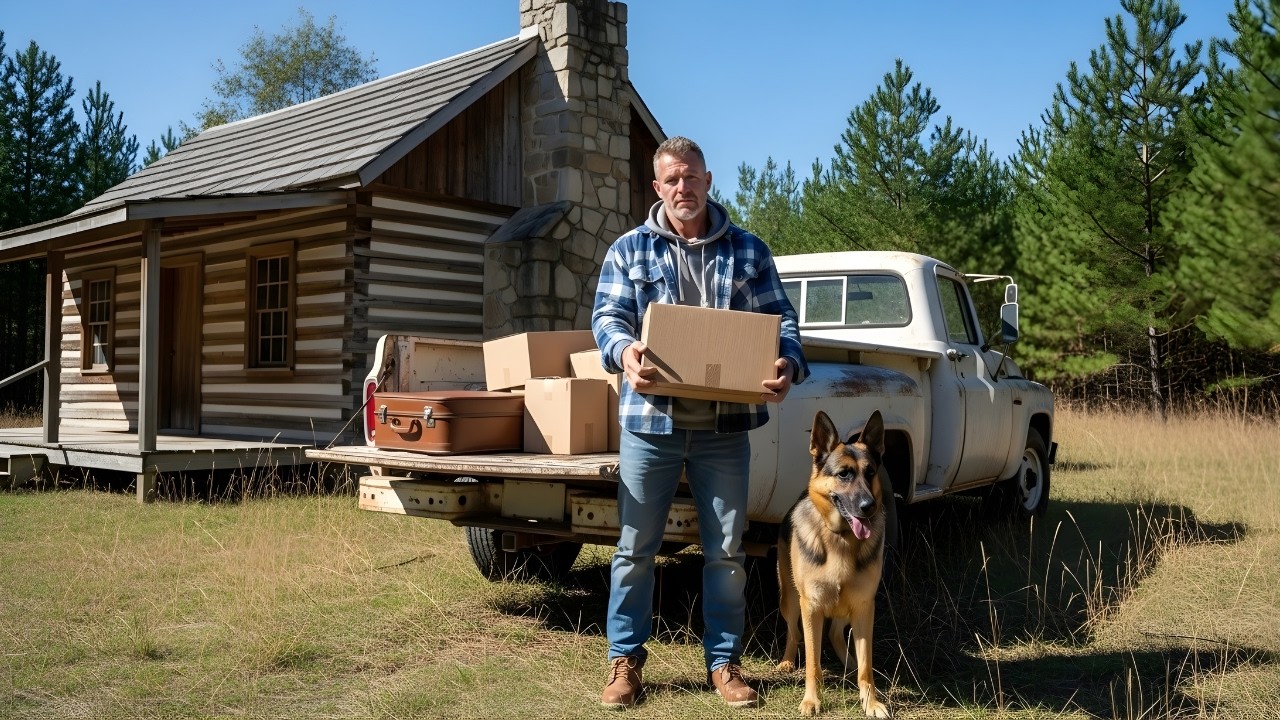 They Laughed When the Veteran and His Dog Moved to a Deserted Cabin — 5 Days Later, Karma Hit