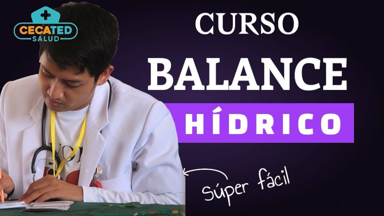 BALANCE HÍDRICO - Súper fácil