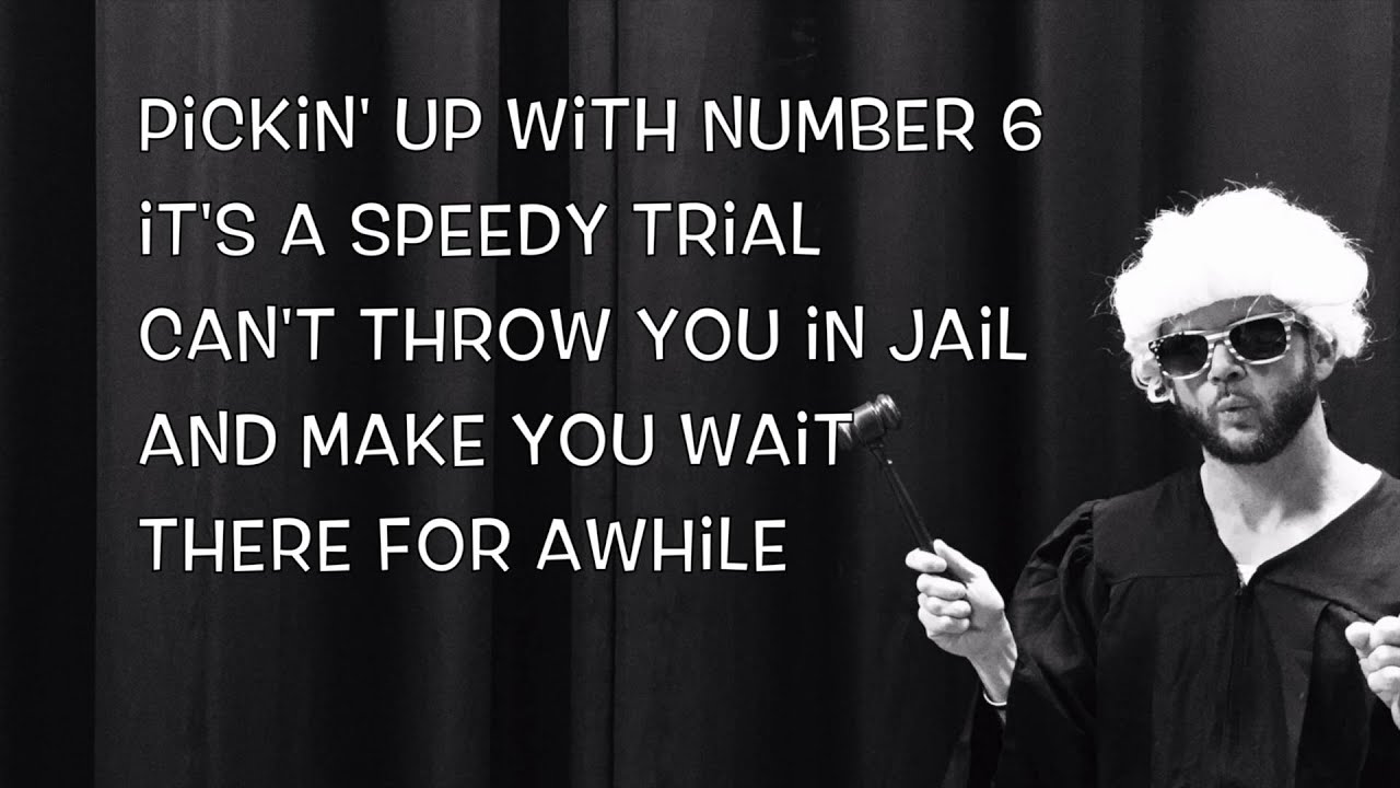 Lyrics Video-4, 3, 2, 1 Bill of Rights Rap