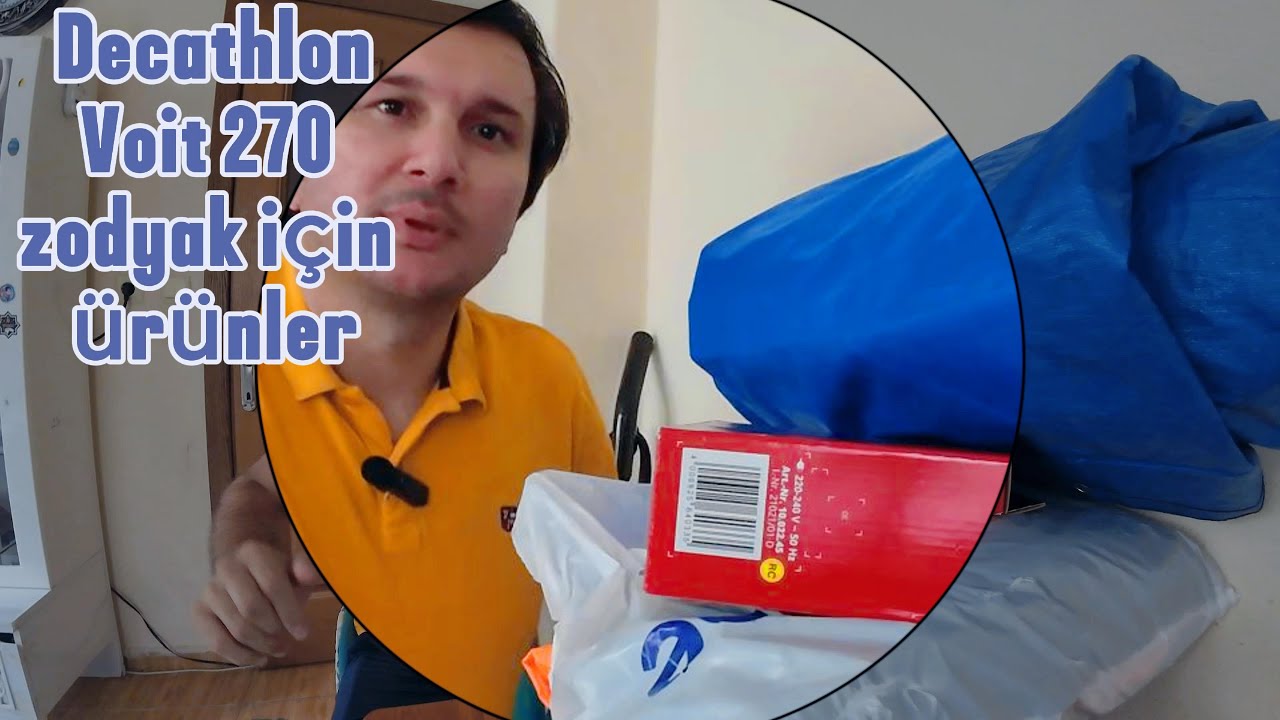 #Decathlon #Voit Zodyak botun yanında kullanacağım ürünler