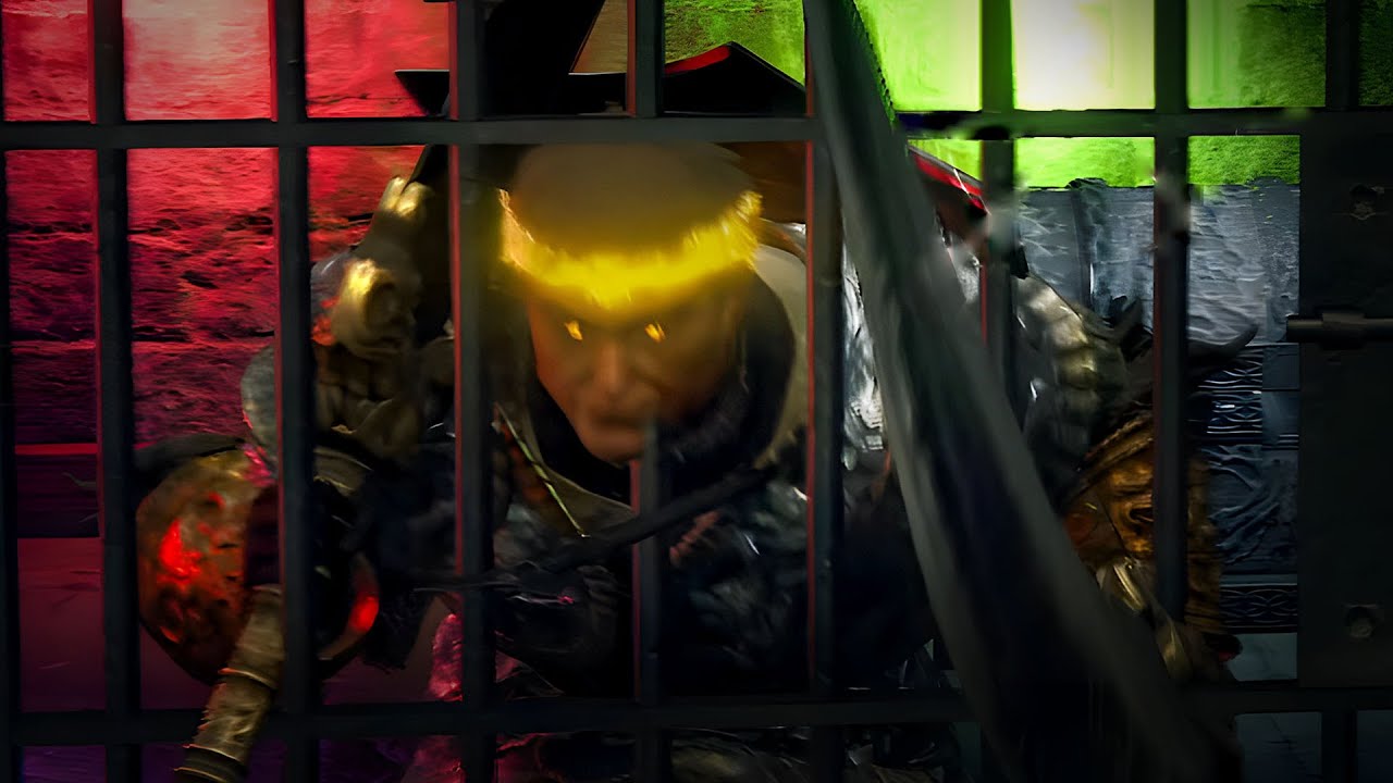 A free mind locked in a cage...