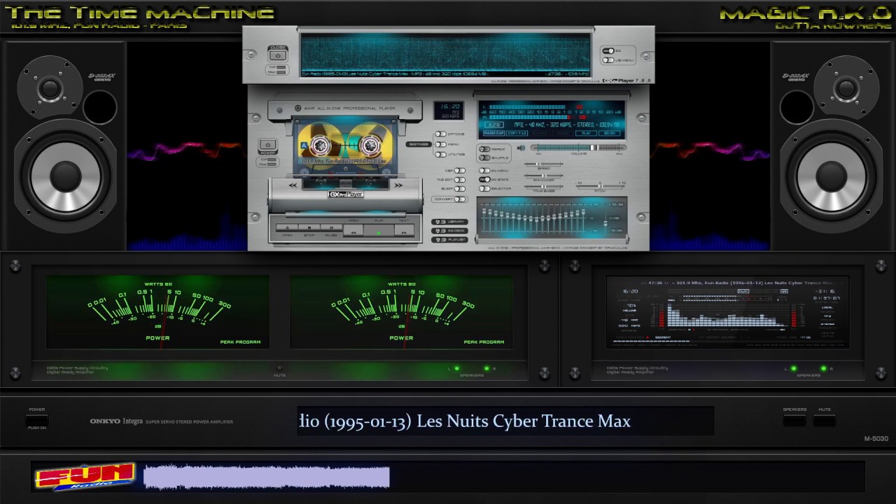 101.9 Mhz, Fun Radio (1995-01-13) Les Nuits Cyber Trance Max