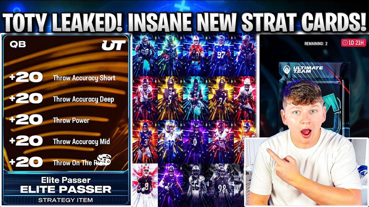 ALL TOTY PLAYERS LEAKED! INSANE NEW STRATEGY CARDS AND MARKET INSIGHTS PACK!