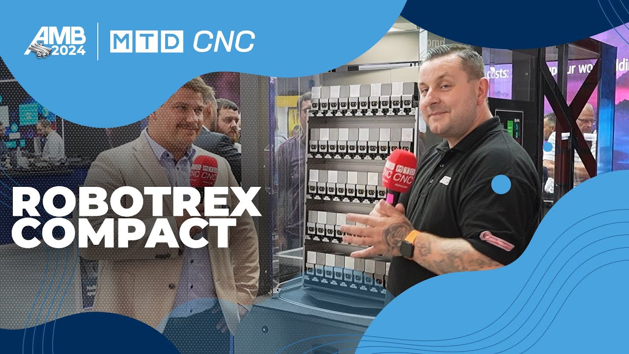 A world premiere space-saving automation system for much smaller components!