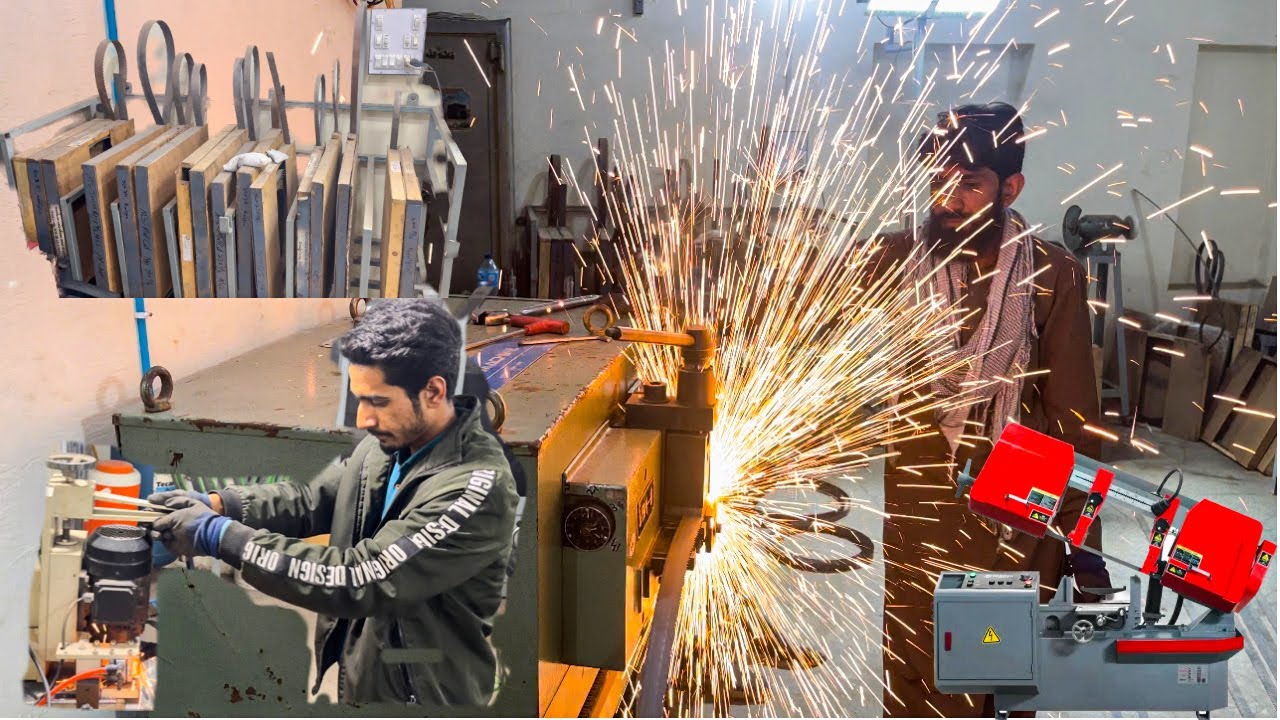 How these people make band saw machine blades