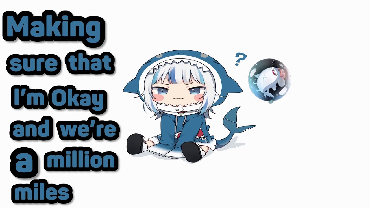 [1 Hour] The Moon Song - Gawr Gura (Cover)