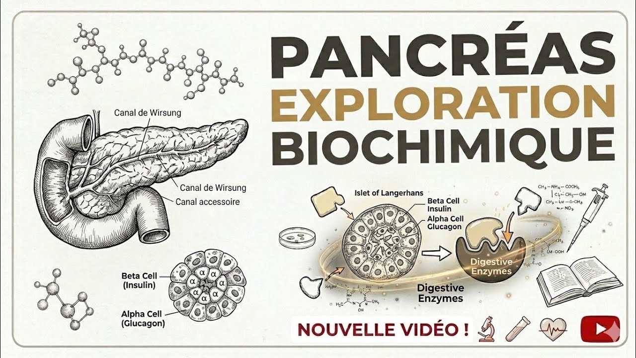 Pancréas – Biochimie clinique | 4ème Année Pharmacie – Université d’Alger