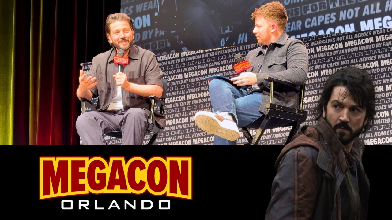 Diego Luna Brings Cassian Andor to MegaCon 2026 | The Rebellion is Real