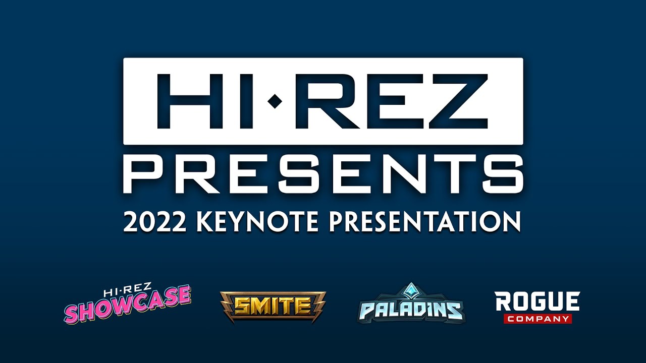SMITE - Hi-Rez Presents 2022 Keynote Presentation