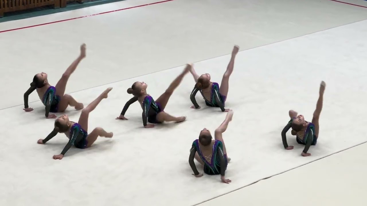 Естетична групова гімнастика контрольне тренування 2026 другий вихід