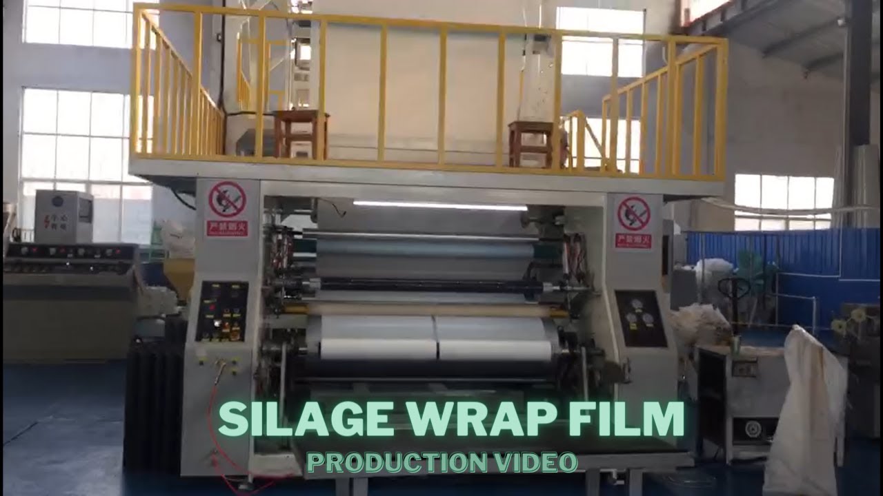 Silage Wrap Film Production Process, Manufacturing Video
