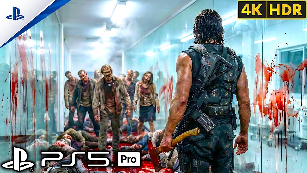 (PS5) Атака зомби в Европе | Ультрареалистичная графика, захватывающий игровой процесс [4K60FPS] ...