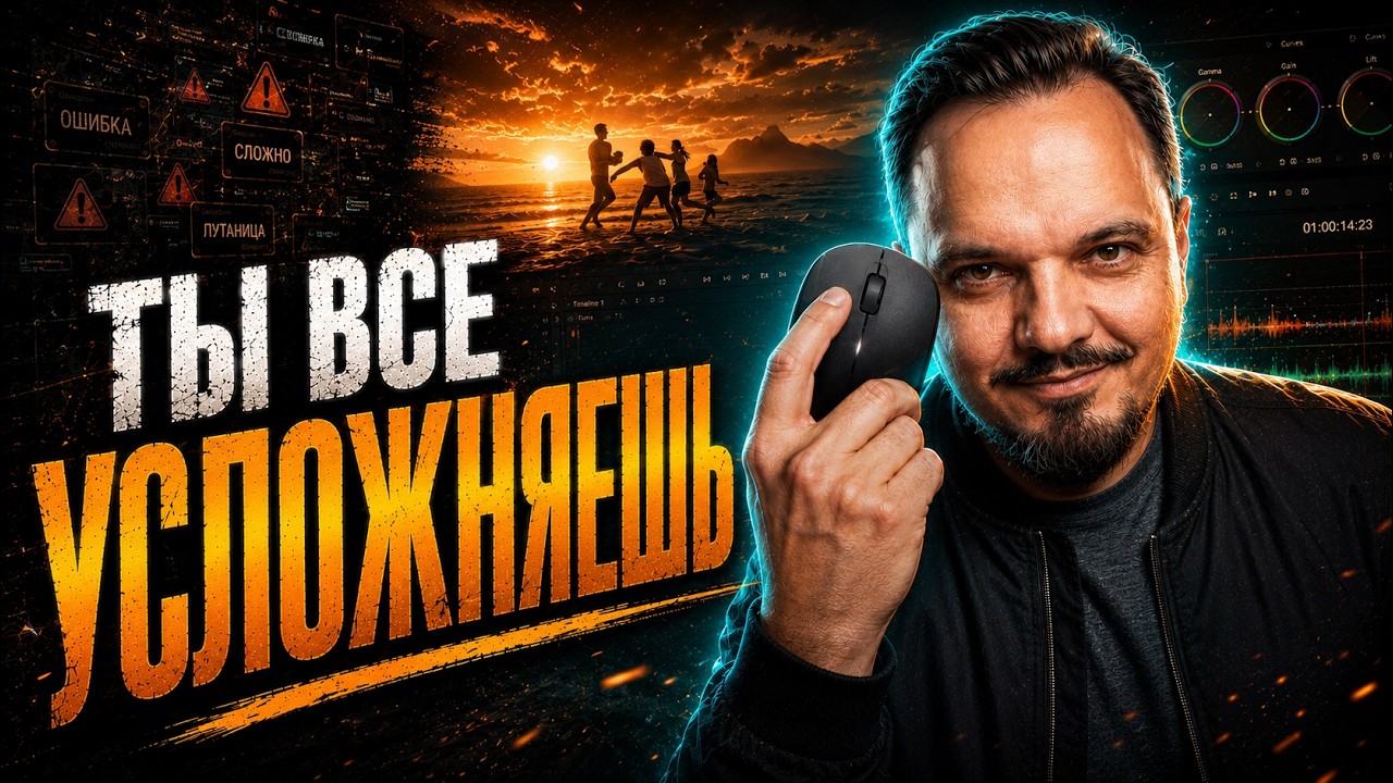 Эти эффекты в DaVinci Resolve делают любительский монтаж профессиональным #davinciresolve #монтаж