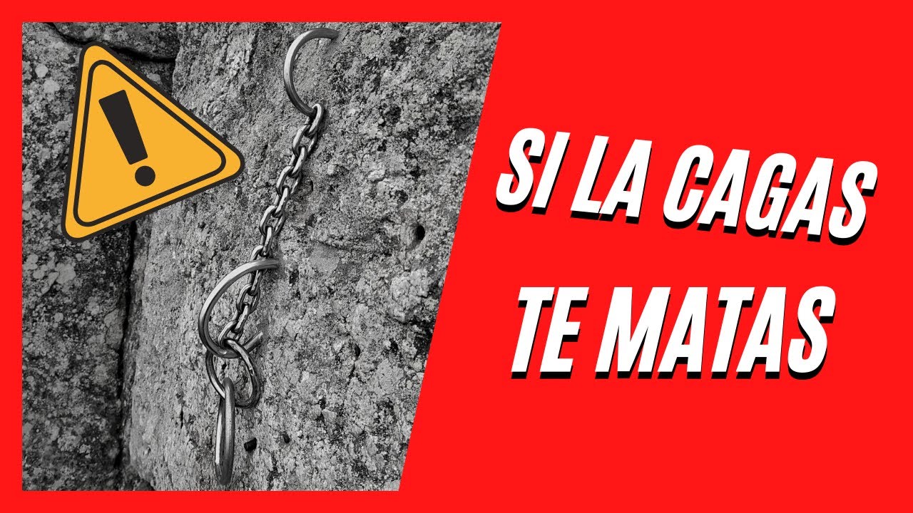 Descuelgue de una Reunión  de Escalada Deportiva 🧗 QUE COMO Y PORQUÉ