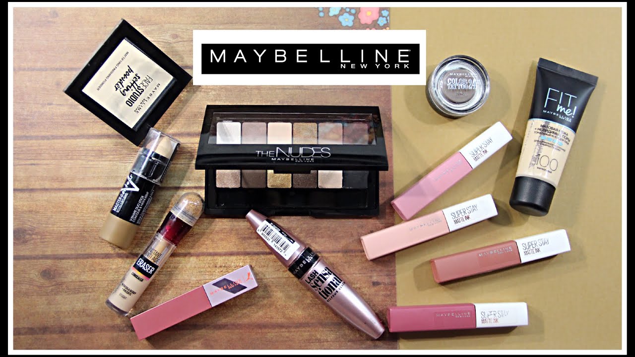 ВСЕ ЛИЦО ОДНИМ БРЕНДОМ: Maybelline