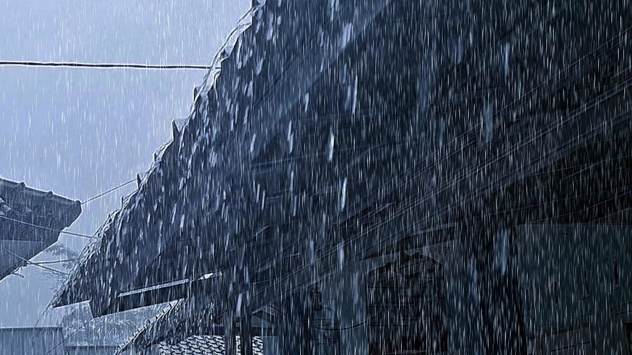 Rain and Thunder Sounds for Sleeping 🌧️ Deep Sleep, Stress Relief, Insomnia Relief