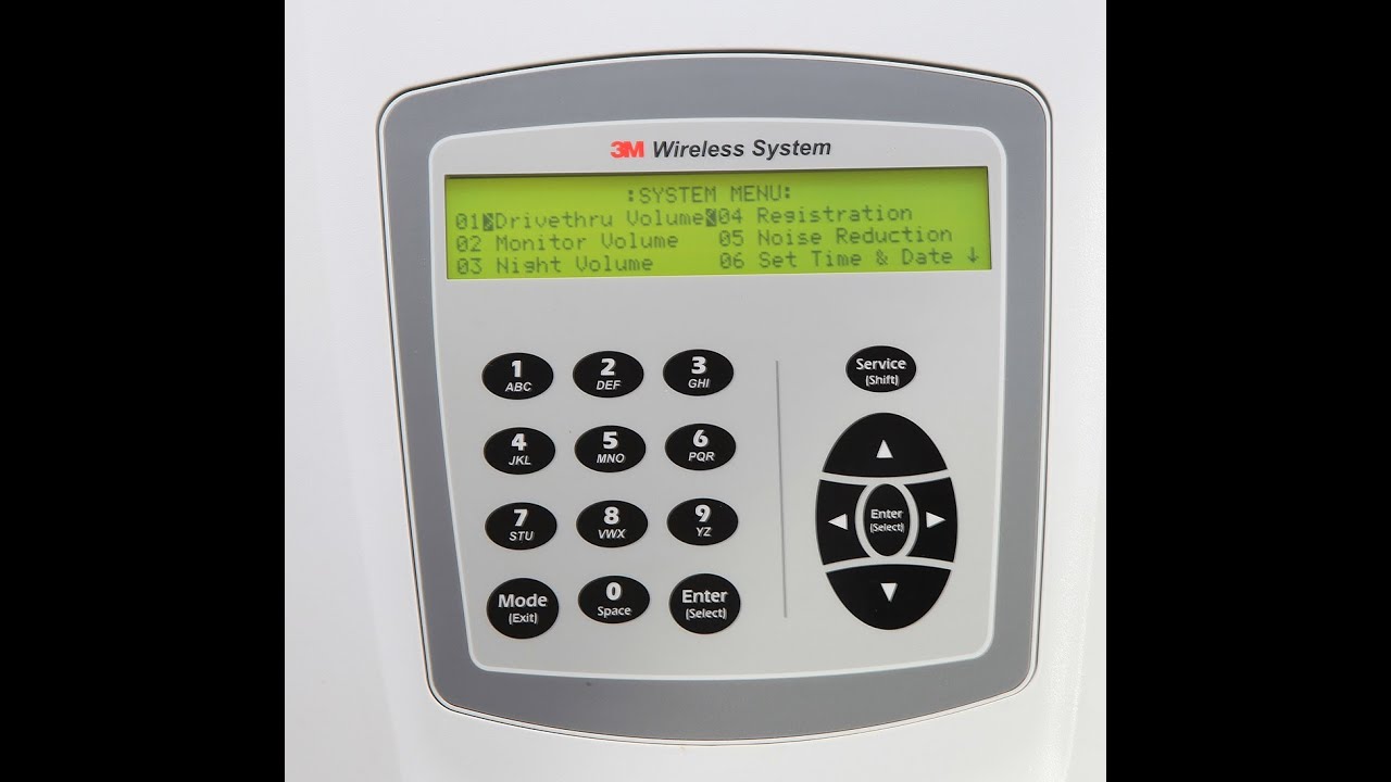 Tutorial On How to Factory Reset a 3M XT1 XT-1 Drive Thru Wireless Intercom Base Station