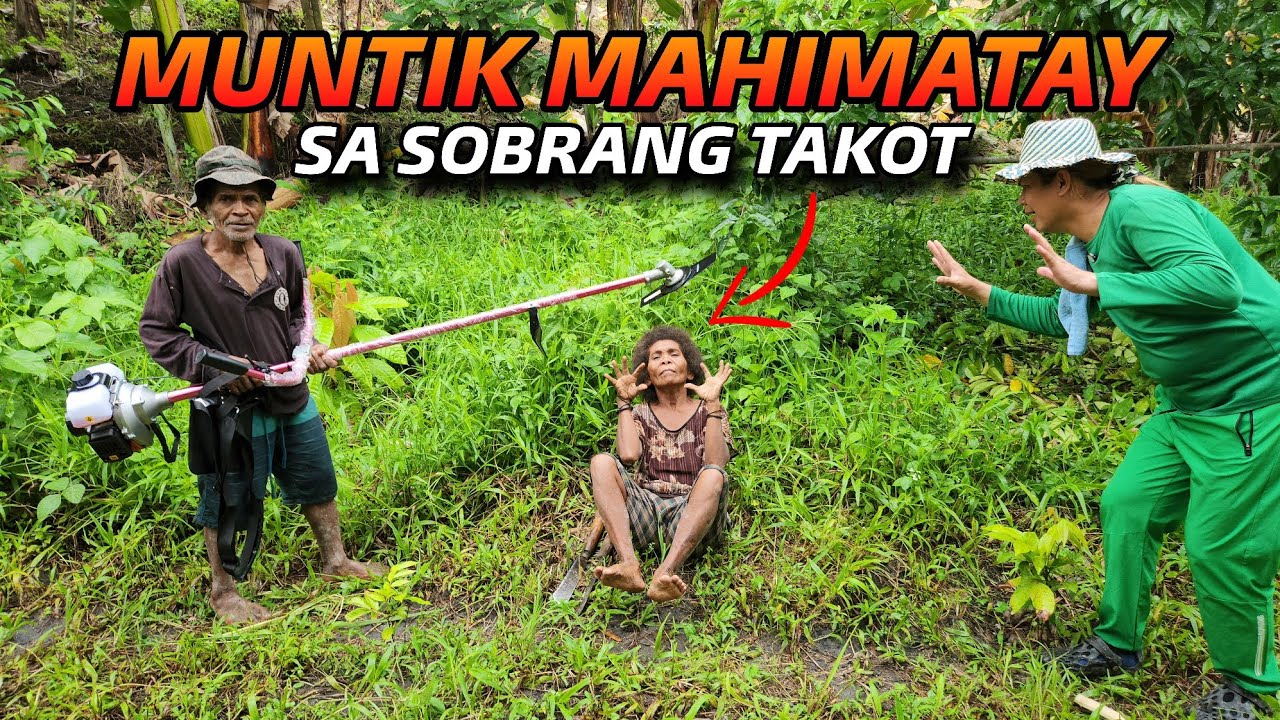 BIGAY GRASS CUTTER GRABE SOBRANG SAYA NILA NAY KATULDAN AT TAY PAPAYA