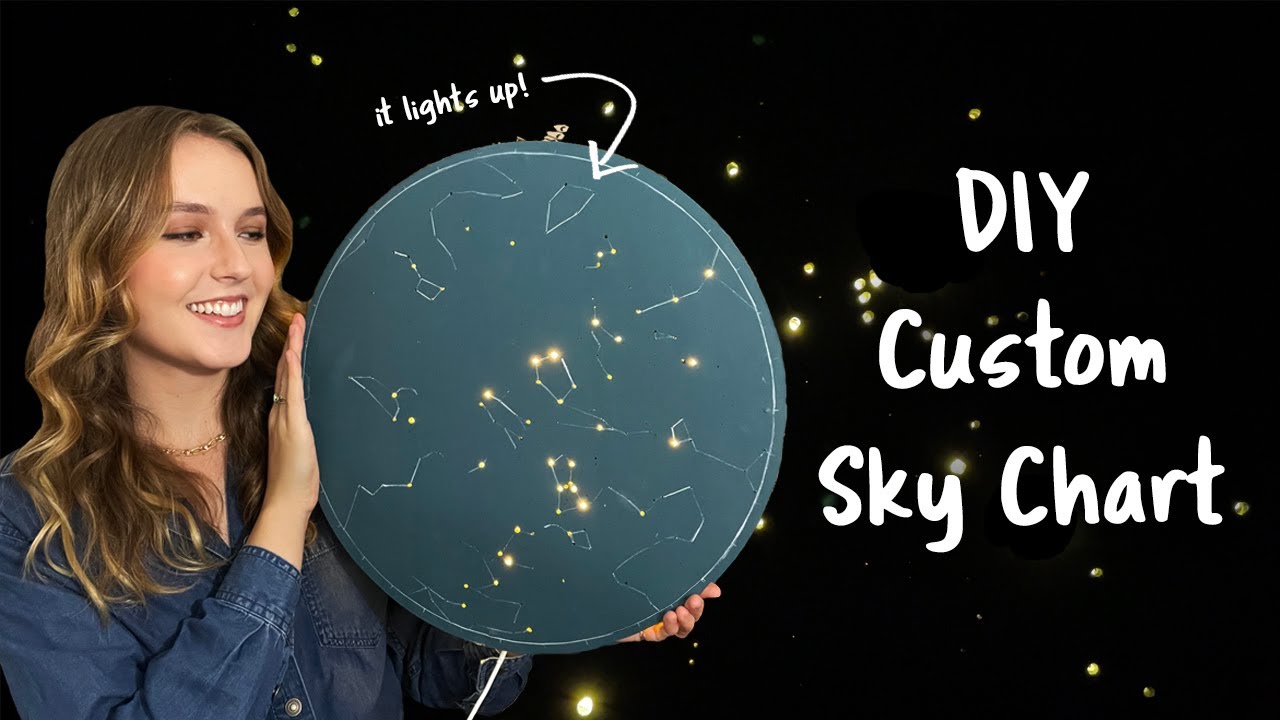 DIY Custom Sky Chart (the perfect Valentines Day gift!)