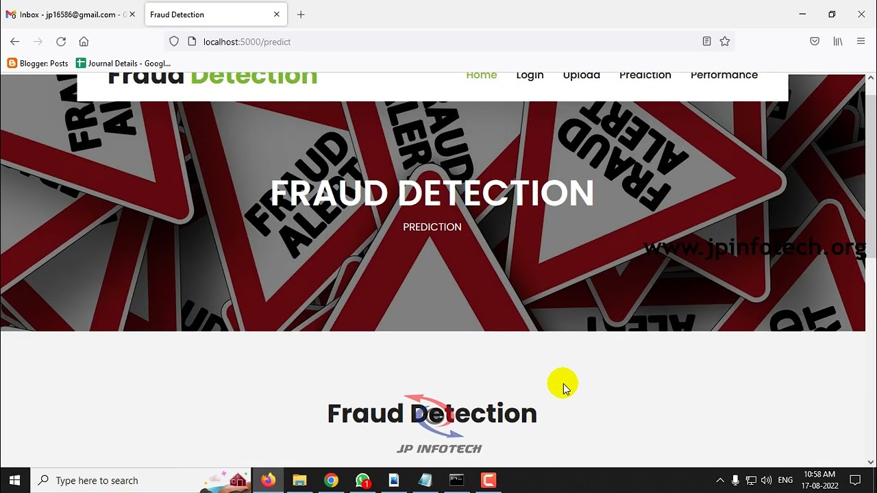 Fraud Detection and Analysis for Insurance Claim using Machine Learning | Python IEEE Project