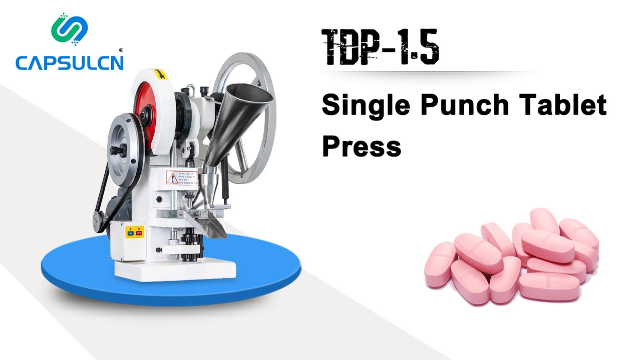 Single-Punch Tablet Press TDP-1.5