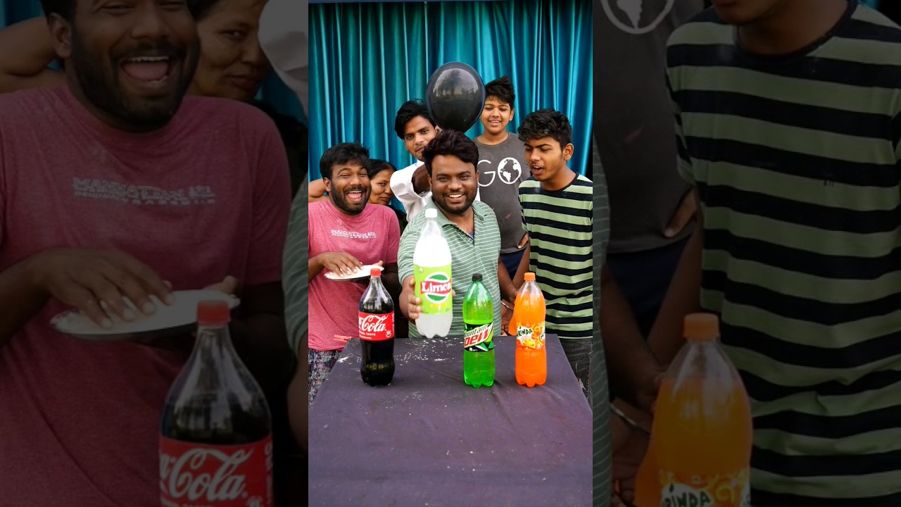 Guess Your Lucky Cold Drink Challenge #game #shorts