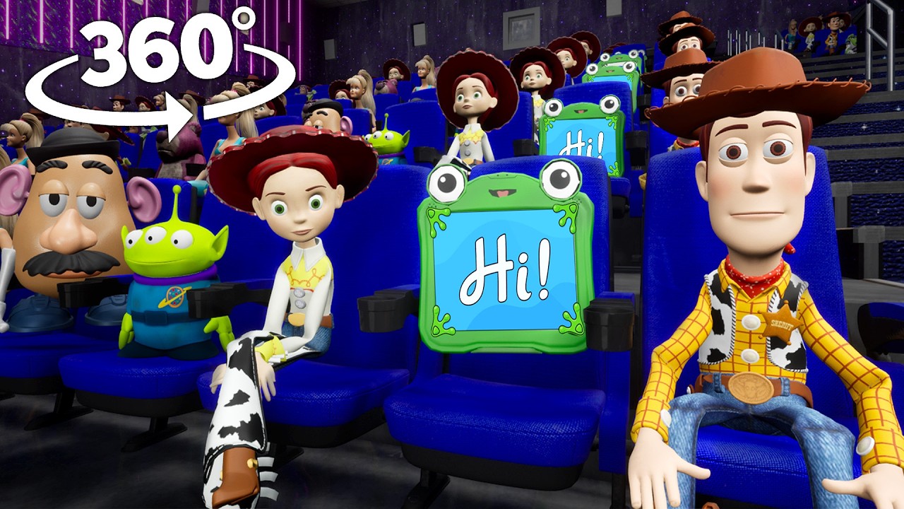 TOY STORY 5 360&deg; - IN CINEMA HALL | VR 4K