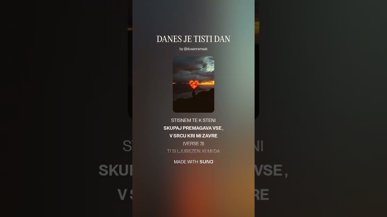 DANES JE TISTI DAN (EXT)