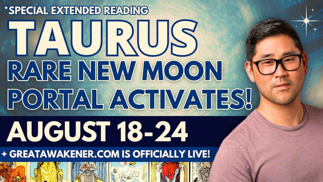 Taurus - WELL, THAT'S A SIGN! HUGE WINK FROM THE UNIVERSE 🌌  Aug 18-24 Tarot Horoscope