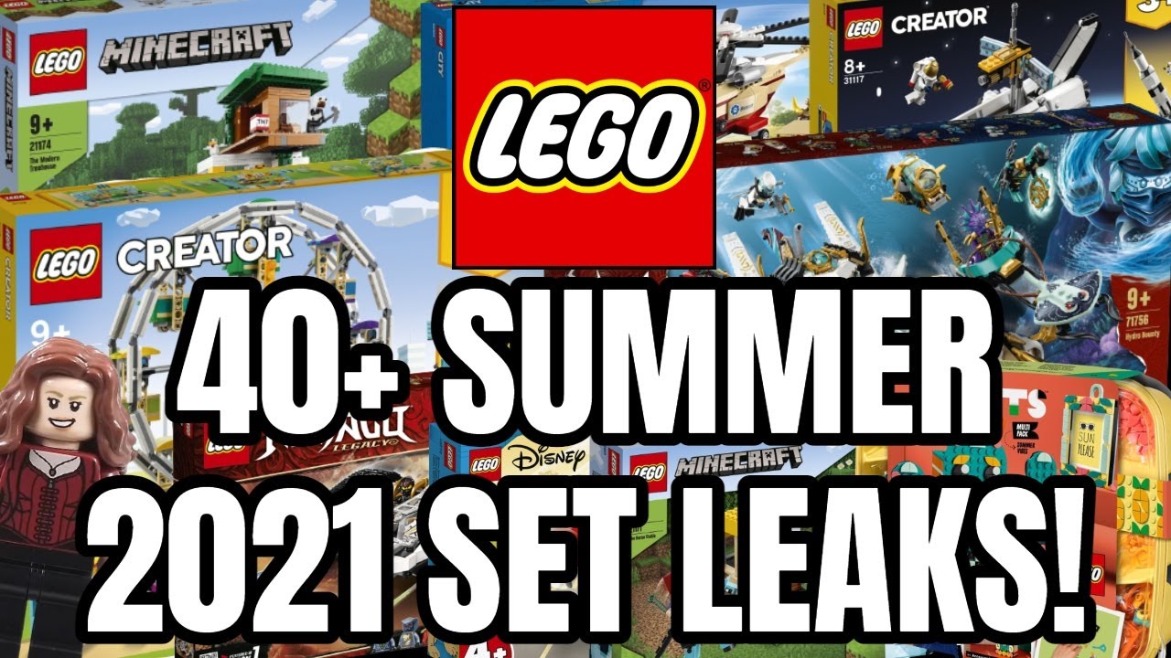 40+ NEW LEGO SUMMER 2021 SETS LEAKED! (Ninjago, City, Creator & MORE)