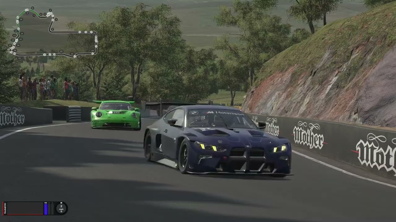 iRacing - Bathurst 12 hour  livestream part 2 sof 1750 (session 4)