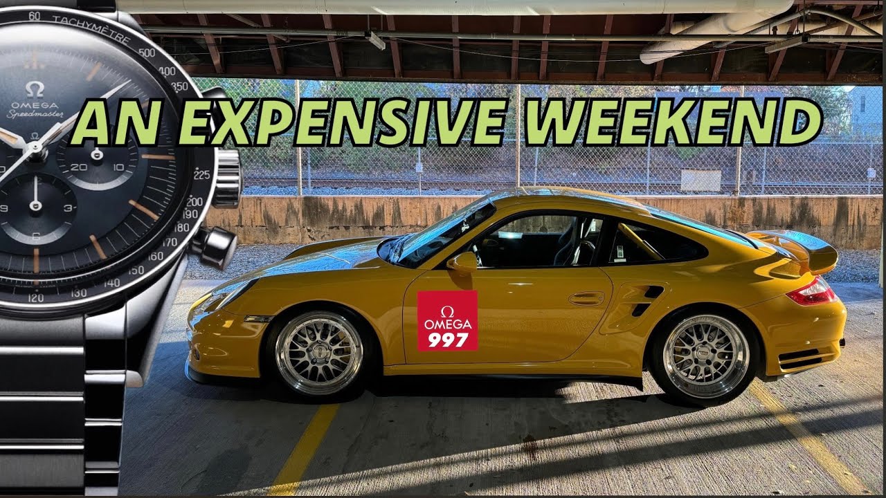VLOGGING with the 997 Turbo takes an unexpected turn of events || FIRST OMEGA IN SPACE.