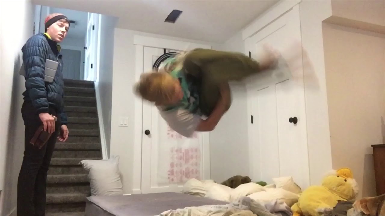 Side flip progression
