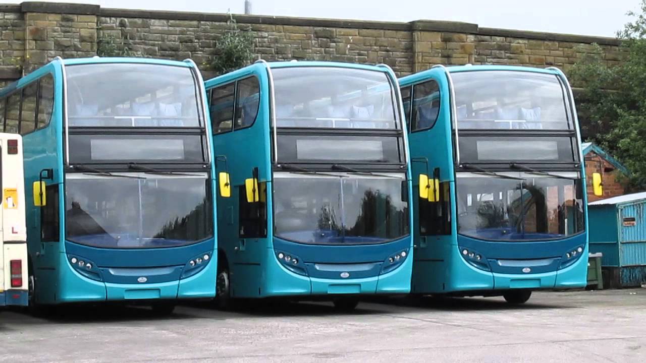 Arrival of 3 Brand New Sapphire Buses at Rhyl Bus Depot